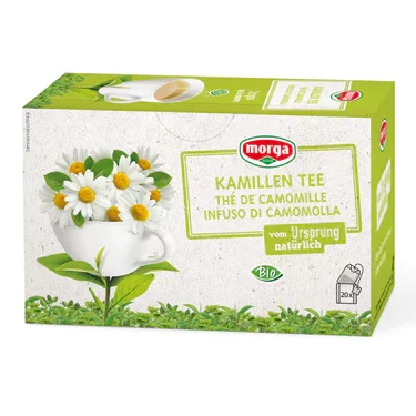 MORGA Kamillen Tee Bio (20er Pack)
