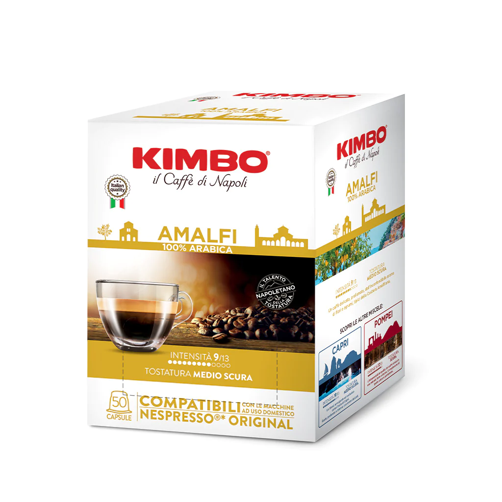 KIMBO Le Meraviglie del Gusto AMALFI 100% Arabica Nespresso® kompatibel