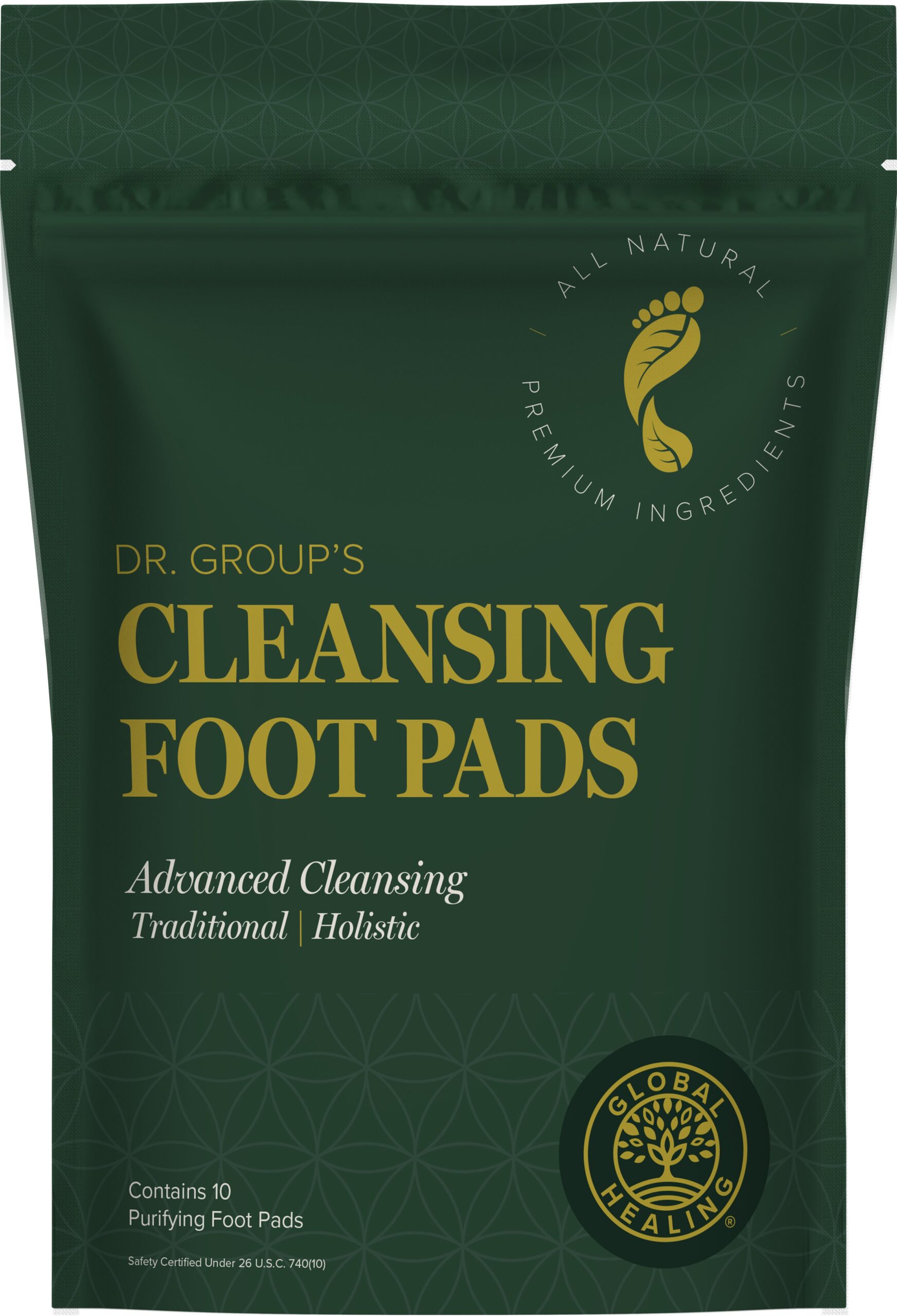Global Healing - Dr. Group's Foot Pads (10 Pads)