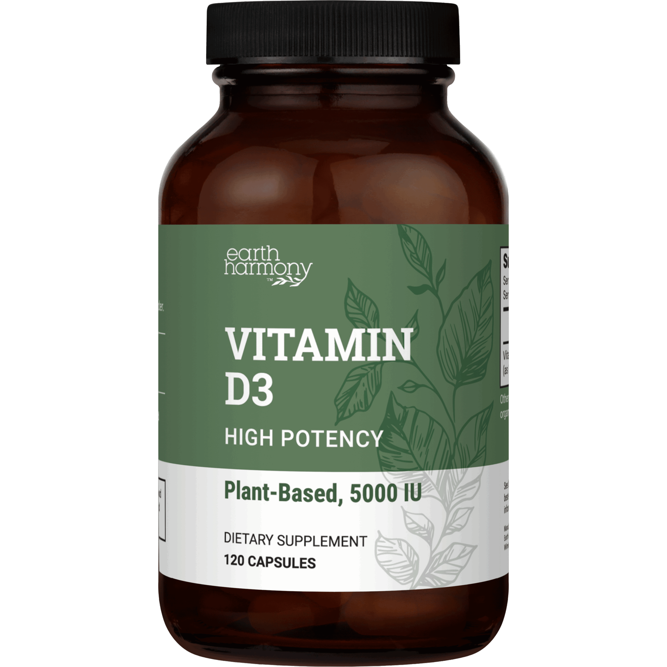 Earth Harmony - Vitamin D3 (120 Kapseln)